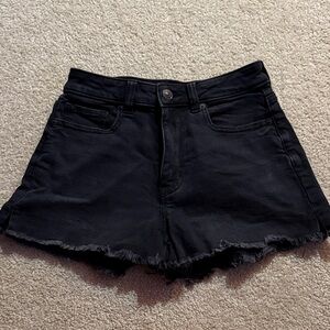 American Eagle Outfitters Black Jean Shorts